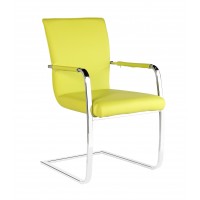 Una Black Fabric and Chrome Dining Chair with arms. Quantity 2.